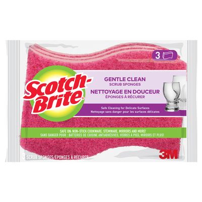 3 Pack Delicate Duty Scrub Sponges