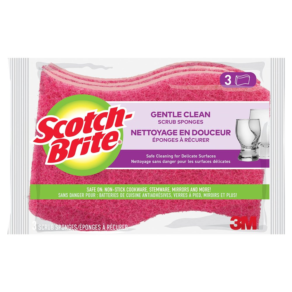 3 Pack Delicate Duty Scrub Sponges