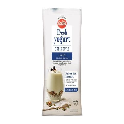 EasiYo Yogurt Mix - Low Fat Greek Style - 4 pack