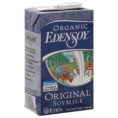Eden Foods Eden soy Organic Original Soymilk - Case of 12 - 32 FL oz.