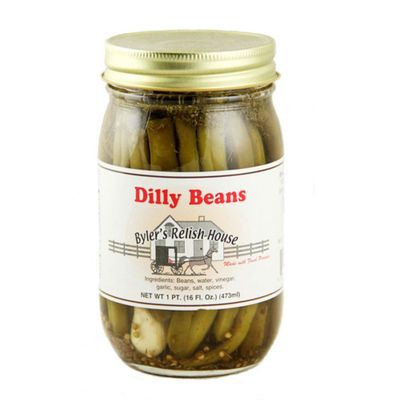 Byler's Relish House Homemade Amish Country Dilly Beans 16 oz.