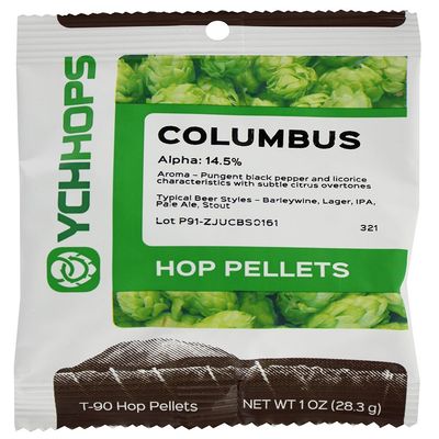 HopUnion Rite Brew Columbus Pellet Hops, 1 oz.