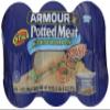 Armour Potted Meat, Chicken and Pork 3 Ounce, 6 Count (Pack of 4) view 1