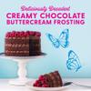 Duncan Hines Dolly Parton's Favorite Chocolate Buttercream Flavored Cake Frosting, Valentine's Day Cookie Decorating, 16 oz. view 2