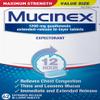 Mucinex 12 Hour Maximum Strength 1200 mg Guaifenesin Extended-Release Tablets for Excess Mucus Relief, Expectorant Aids Excess Mucus Removal, Chest Congestion Relief, 42 Tablets view 1