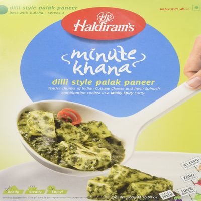 Haldirams Minute Khana Dilli Style Palak Paneer