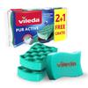 Active Wave Foam Back Scourer by Vileda view 1