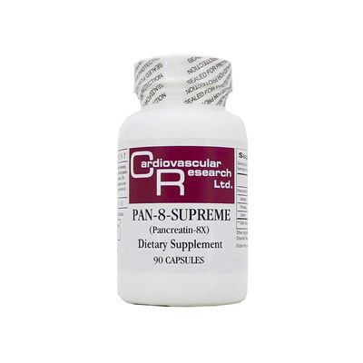 Ecological Formulas - Pan-8-Supreme (Pancreatin-8X) 90 caps