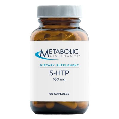 Metabolic Maintenance 5-HTP - Delivers 100 mg 5-Hydroxytryptophan - Supports Serotonin Pathways, a Positive Outlook & Restfuness - 60 Servings - 60 Capsules