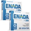 ENADA 10X NADH Supplement with Fast Acting Formula for Active Lifestyle | Natural Energy Booster Great for Jet Lag, Athletic Performance & Studying | Improves Stamina and Mental Clarity 60 Lozenges. view 1
