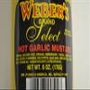 Buffalo's Own Weber's Brand Select Hot Garlic Mustard 6oz. view 2