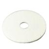 3M White Super Polish Floor Pad 4100, 21", Polish Wood Floors, Spray Cleaning or Dry Buffing Soft Finishes view 1