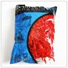 1 Bag of Red Crinkle Cut Paper Shred for Gift Packaging Wrap Basket Filling view 1