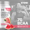 Xtend Original BCAA Powder, 7g BCAAs and 2.5g L-Glutamine for Muscle Recovery Hydration and Lean Muscle, Sugar Free Intra and Post Workout Drink with Electrolytes, Watermelon Explosion, 90 Servings view 2