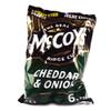 McCoys Cheddar and Onion 6 Pack 210g view 1