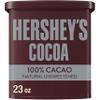 HERSHEY'S Natural Unsweetened Cocoa Powder Can, 23 oz view 1