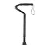 Drive Medical RTL10306 Walking Stick with Foam Grip Offset Handle, Black view 1