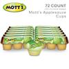 Mott's No Sugar Added Granny Smith Applesauce, 3.9 Oz Cups, 72 Count (12 Packs Of 6), Good Source Of Vitamin C, No Artificial Flavors view 3