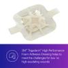 3M Tegaderm Foam Adhesive Dressing 90610, 10 Dressings/CTN 4 CTN/CS view 3