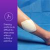 3M Tegaderm Foam Adhesive Dressing 90610, 10 Dressings/CTN 4 CTN/CS view 4