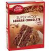 Betty Crocker Super Moist German Chocolate Cake Mix, 15.25 oz (Pack f 6) view 1