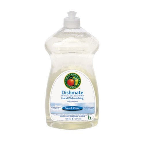 Earth Friendly Dishmate Free & Clear Dishwashing Soap 12/25oz
