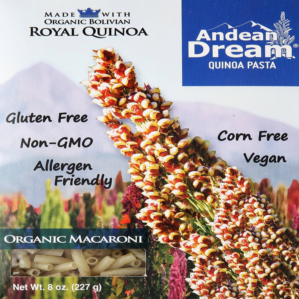 Andean Dream, Macaroni Quinoa, 8 Ounce
