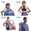 Body Back Buddy Elite - Improved Design- Versatile Handheld Massage Stick for Full Body Muscle Pain Relief - Professional Grade Trigger Point Massage Cane (Blue Elite 2.1) view 4
