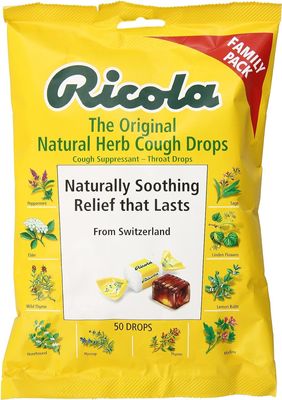 Ricola Cough Drop Original Herb 50 Ct