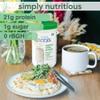 simply tera's Organic Whey Protein Powder - Grass Fed Whey Protein Powder Without Artificial Sweeteners, Unflavored, Non-GMO, Kosher, Gluten-Free - Plain Unsweetened 12 Oz. view 3