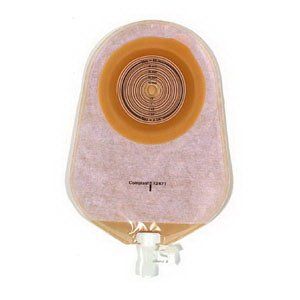 1-PC URO POUCHES CUSTOM CUT,SM,TRNS,3/8"-2 1/8",10
