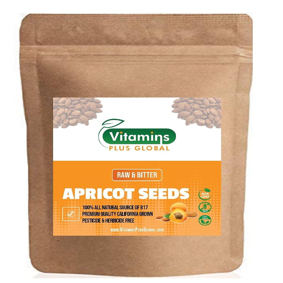 Apricot Kernels (Seeds) 2lb / 32oz Bag (Resealable) Raw and Bitter