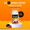 Airborne Vitamin C 1000mg (per Serving) Very Berry Chewable Tablets (32 Count in a Box), Gluten-Free Immune Support Supplement, with Vitamins A C E, ZINC, Selenium, Echinacea & Ginger, Antioxidants view 2