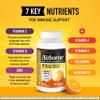 Airborne Vitamin C 1000mg (per Serving) Citrus Chewable Tablets (32 Count in a Box), Gluten-Free Immune Support Supplement, with Vitamins A C E, ZINC, Selenium, Echinacea & Ginger, Antioxidants view 3
