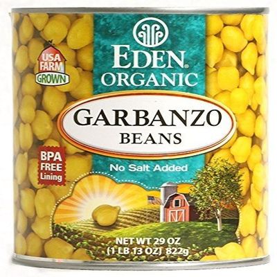 EDEN FOODS BEAN CAN CARBANZO ORG, 29 OZ