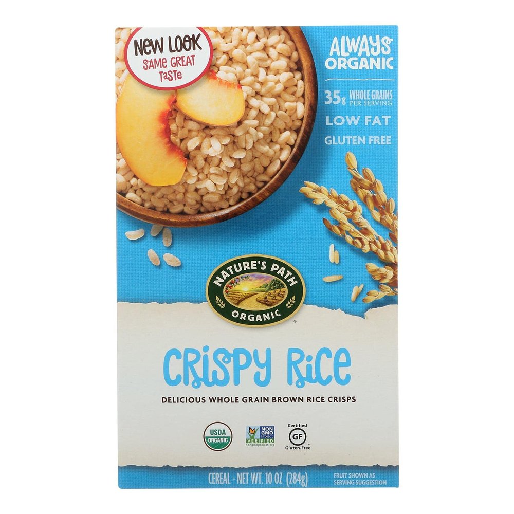 Natures Path Whole Grain Crispy Rice Cereal (12x10 Oz) ( Value Bulk Multi-pack)