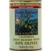 Santa Barbara Olive Co. California Green Medium Pitted Ripe Olives, 6 Ounce Tin view 1