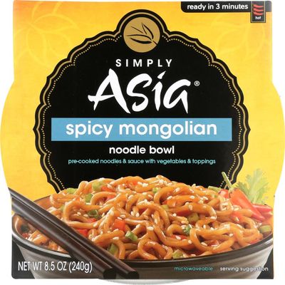 Simply Asia Bowl Ht Srv Spcy Mongolain