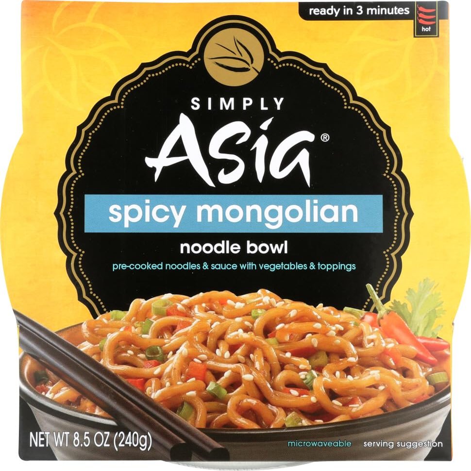 Simply Asia Bowl Ht Srv Spcy Mongolain