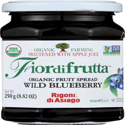 Fiordifrutta Wild Blueberry Spread (6/8.82 OZ) ( Value Bulk Multi-pack)