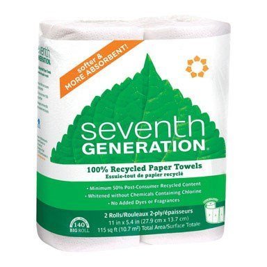 Seventh Generation 2 Roll Recycled Paper Towel