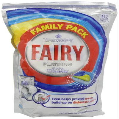 Fairy Platinum Lemon Dishwasher Tablets 55 Washes