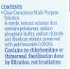 Cruelty-Free Multi-Purpose Contact Lenses Solution - Travel Size Contact Lens Solution, Mild Contact Solution for Contact Lenses, Cleans & Conditions Eye Contacts by Clear Conscience, 3 Fl oz view 4