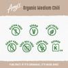 Amy's Organic Chili, Vegan Medium Chili, Light in Sodium, Gluten Free, Made With Organic Red Beans and Tofu, 14.7 Oz view 3