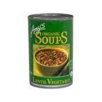 Amy's Organic Lentil Vegetable Soup, 14.5-Ounce Cans ( Value Bulk) (Pack of 12))