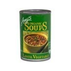 Amy's Organic Lentil Vegetable Soup, 14.5-Ounce Cans ( Value Bulk) (Pack of 12))