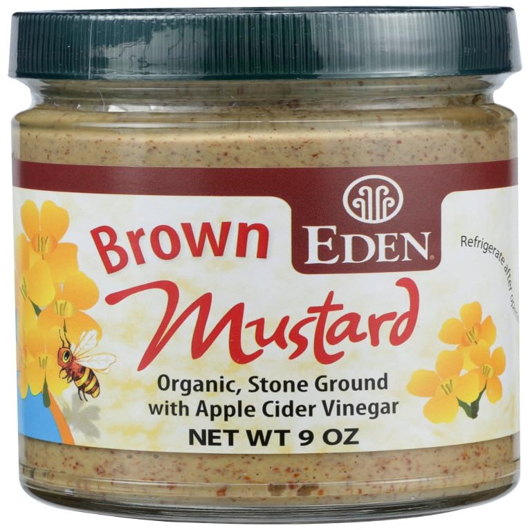 Eden Foods Mustard Stone Grnd Org