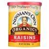 NEWMANS OWN ORGANIC RAISINS ORG CAN, 15 OZ, PK- 12 view 1