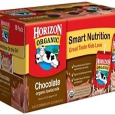 1 CASE Horizon 8oz Chocolate Milk, Organic, 18 per case ( Multi-Pack)