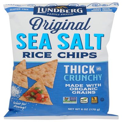 Lundberg Chip Rice Orgnl Seaslt Gf